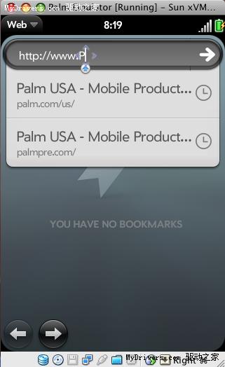 Palm Pre智能手机操作系统WebOS曝光